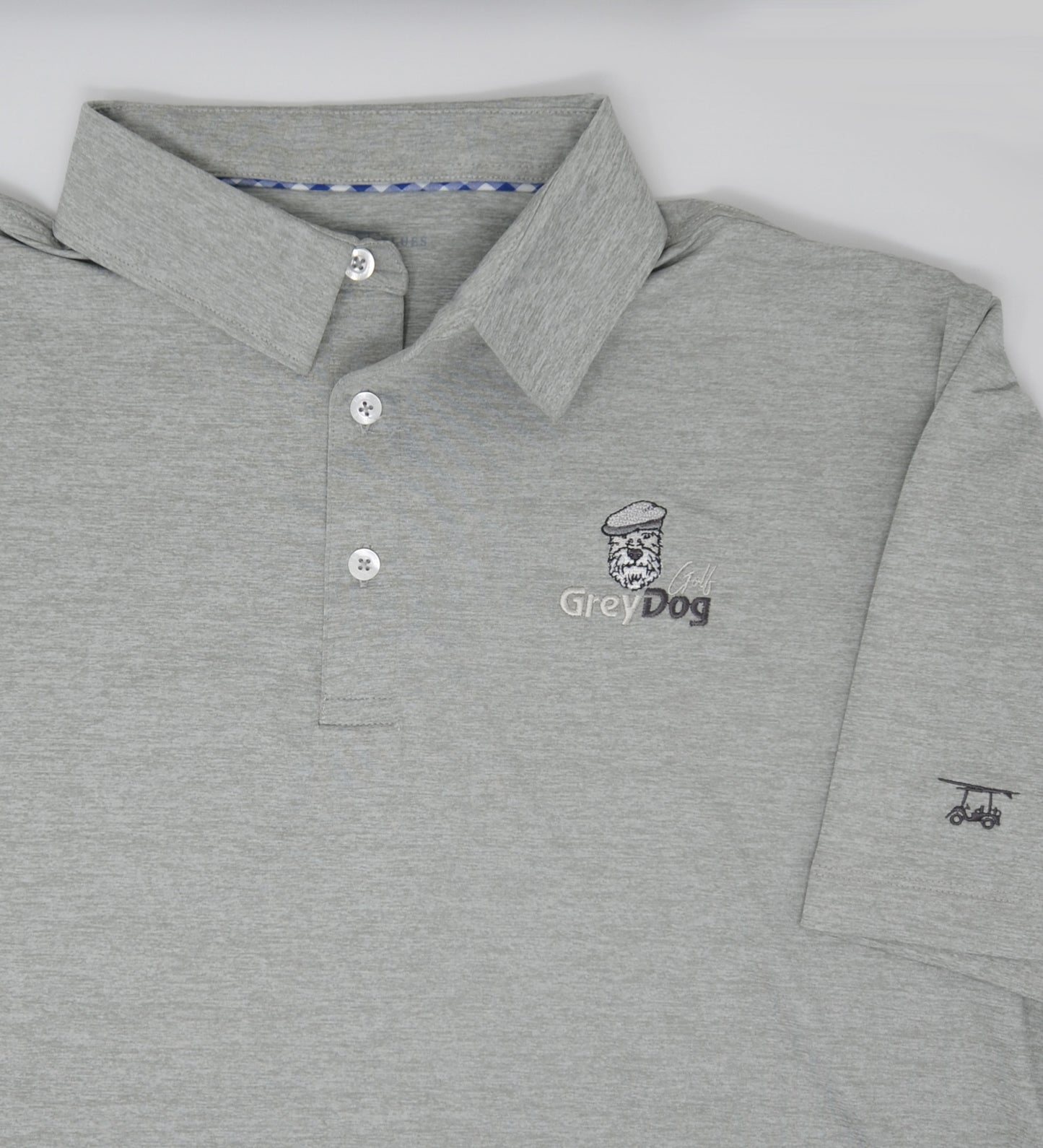 Heather Grey Polo