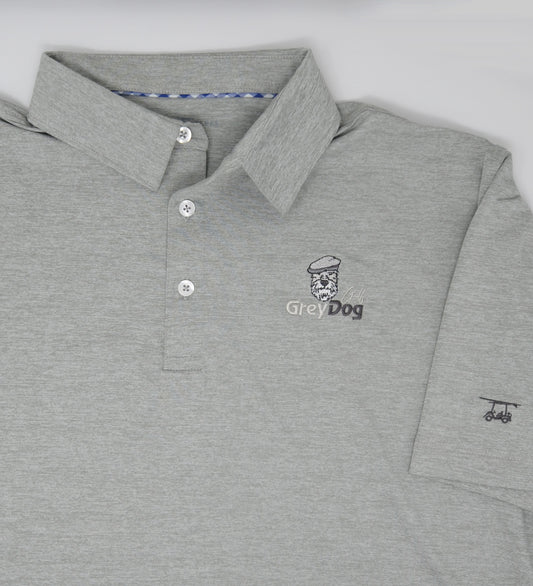 Heather Grey Polo